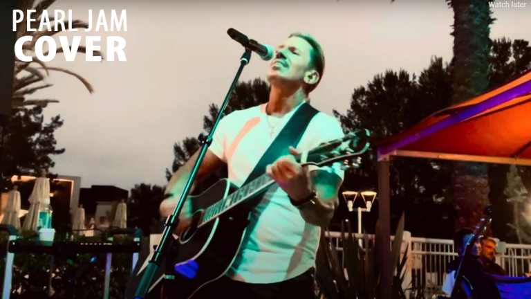 mike maldives pearl jam black cover